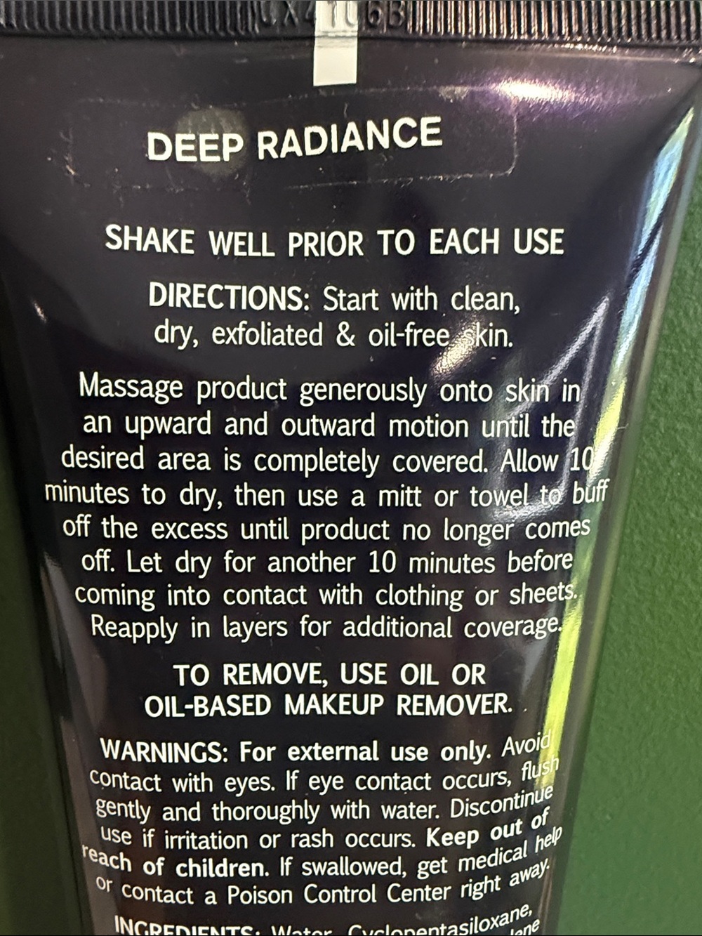 Westmore Beauty Lasting Effects Body Coverage Perfector - Black & Gold - Picture 2 of 4